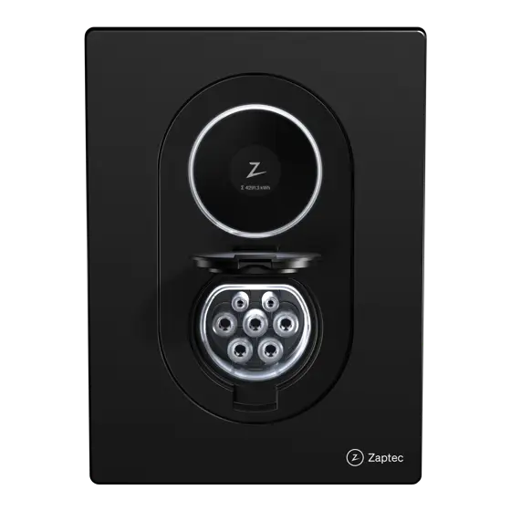 Zaptec Go 2 laddbox med display
